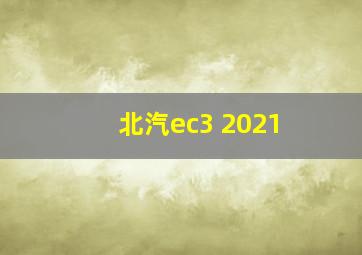 北汽ec3 2021